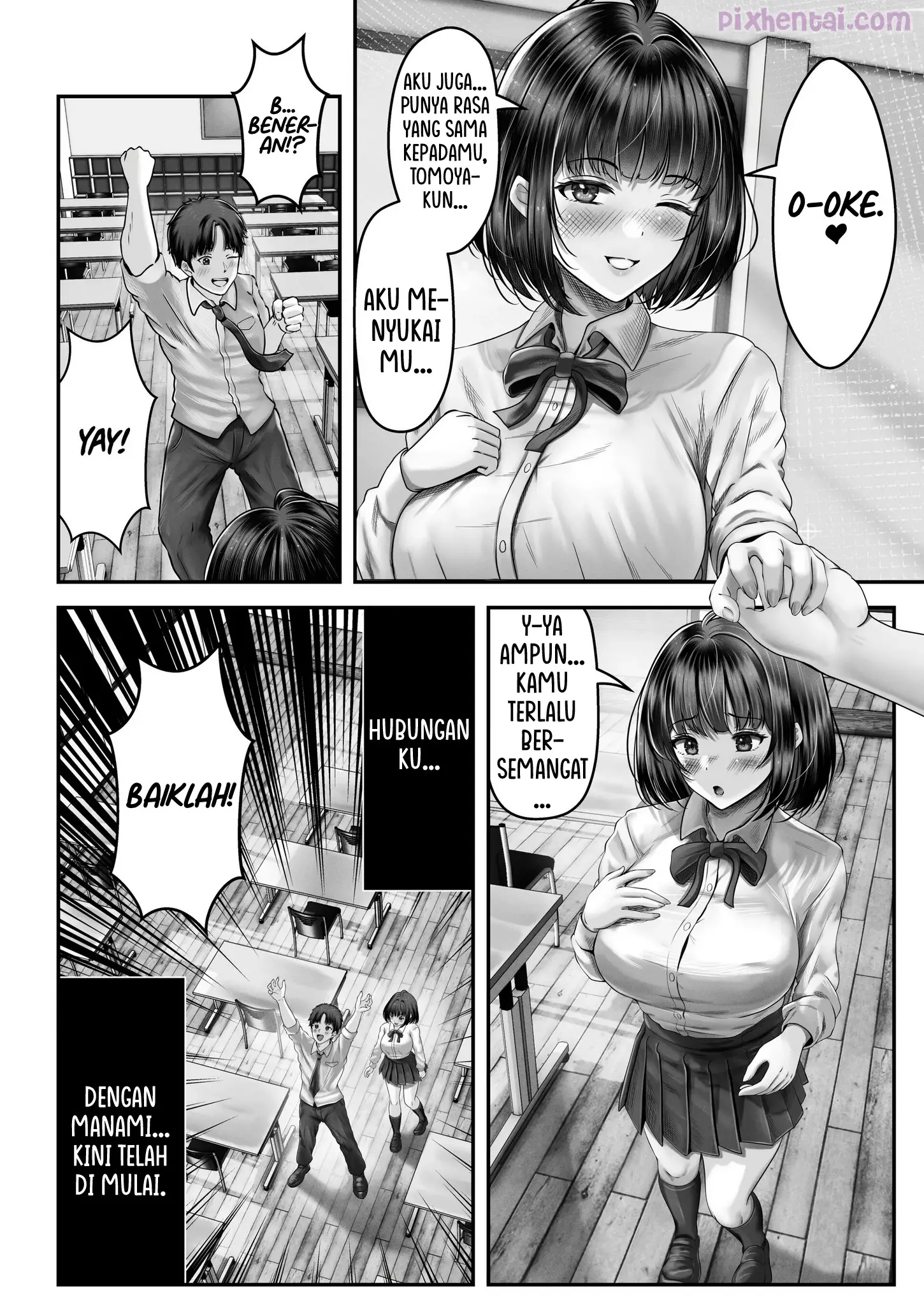 Komik hentai xxx manga sex bokep Having Sex With A Large Age Gap Black-Haired Sisters 3